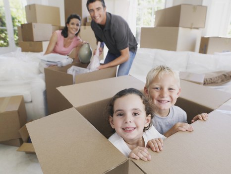 House movers loading belongings for a Twickenham home removal
