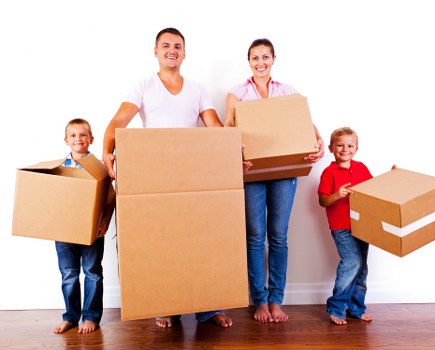 Twickenham removals team loading furniture for a local house move
