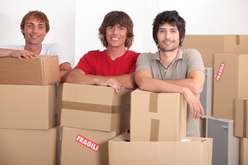 Twickenham street with moving truck access considerations