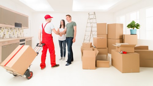 Professional movers planning a Twickenham relocation