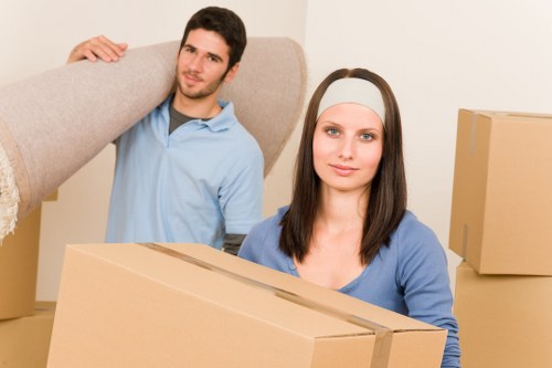 Household and furniture transport with a moving van in Twickenham
