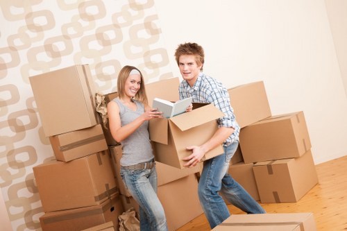 Careful loading of bulky furniture for collection in Twickenham