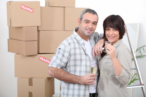 Twickenham moving day with careful packing, loading, and transport planning