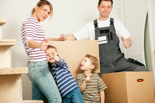 Local movers preparing items for a flat or house relocation in Twickenham